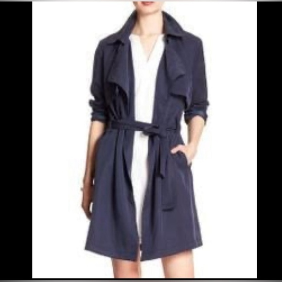 Banana Republic Jackets & Blazers - Banana RepublicNavy Trench Coat